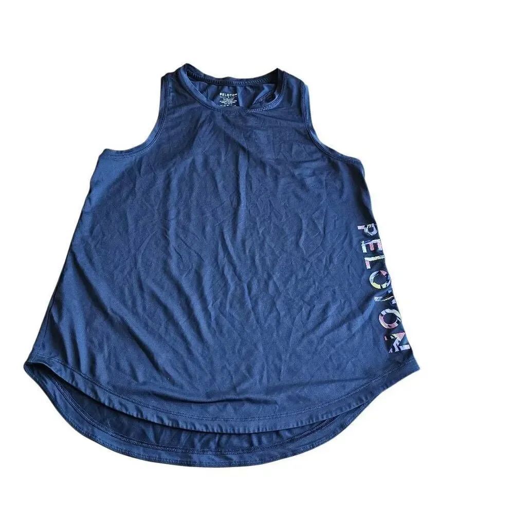 Peloton womens Sz Small  gray tank top